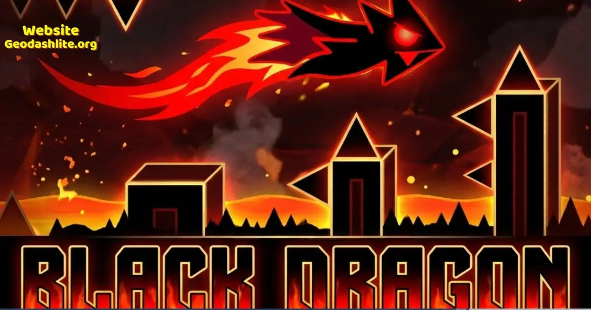 Play Geometry Dash Black Dragon