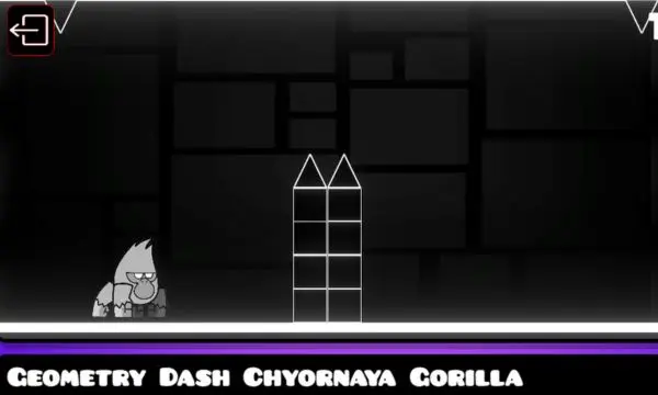 Play Geometry Dash Chyornaya Gorilla