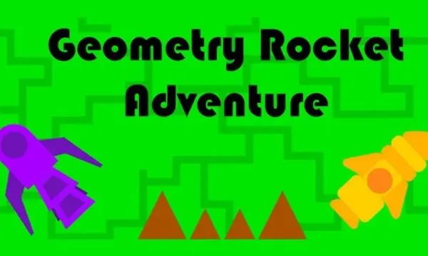 Spielen Sie Geometry Rocket Adventure